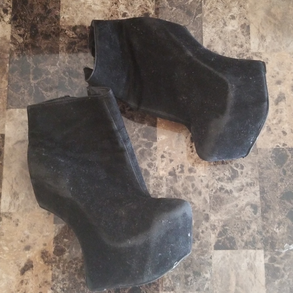 Black booties